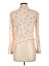 Love Notes 100% Rayon Print Pink Long Sleeve Blouse Size L - photo 2