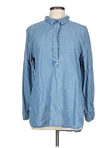 Liz Claiborne Long Sleeve Button-Down Shirt (view 1)