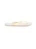 Unbranded White Ivory Flip Flops Size 5 - photo 1