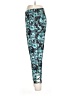 Zelos Print Teal Casual Pants Size L - photo 5