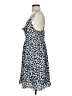 Unbranded 100% Polyester Floral Blue Casual Dress Size S - photo 5