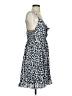 Unbranded 100% Polyester Floral Blue Casual Dress Size S - photo 4