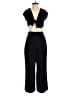 Zara Solid Black Jumpsuit Size XS - photo 2