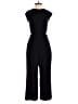 Zara Solid Black Jumpsuit Size XS - photo 1