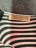 Polagram Stripes Black Short Sleeve Top Size M - photo 7