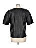 Ann Taylor 100% Polyester Black Short Sleeve Blouse Size L - photo 2