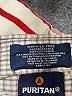 Puritan Houndstooth Gray Long Sleeve Blouse Size 16 - photo 8