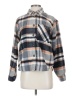 Kensie 100% Polyester Plaid Gray Jacket Size S - photo 1