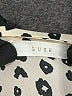 Lush 100% Polyester Animal Print Tan 3/4 Sleeve Blouse Size XXL - photo 4