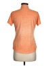 Adidas 100% Polyester Orange Short Sleeve Polo Size M - photo 2