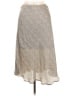 Sienna Sky 100% Polyester Animal Print Silver Casual Skirt Size L - photo 2