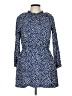 Boden Print Blue Casual Dress Size 11 - 12 - photo 1