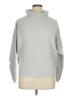 Cyrus Solid Gray Turtleneck Sweater Size XL - photo 1