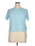 DAZY 100% Polyester Blue Short Sleeve T-Shirt Size XL - photo 1