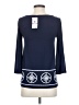 MICHAEL Michael Kors Blue 3/4 Sleeve Top Size XXS - photo 2