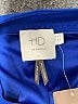 HD in Paris Solid Blue Formal Skirt Size 4 - photo 4