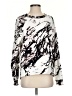 Zella 100% Cotton Print White Pullover Sweater Size XS - photo 1