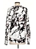 Zella 100% Cotton Print White Pullover Sweater Size XS - photo 2