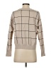T Tahari Plaid Tan Turtleneck Sweater Size S - photo 2
