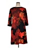 Karin Stevens Print Red Casual Dress Size 16 - photo 1