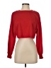 Sweaty Rocks 100% Polyester Red Pullover Sweater Size S - photo 1
