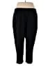 Assorted Brands Solid Black Sweatpants Size XXL - photo 2