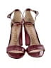 Sam Edelman Color Block Burgundy Sandals Size 7 1/2 - photo 2