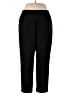 Unbranded Stripes Black Casual Pants Size 18W - photo 1