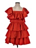 Toccin 100% Polyester Red Cocktail Dress Size 0 - photo 1