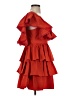 Toccin 100% Polyester Red Cocktail Dress Size 0 - photo 4