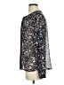 Ann Taylor LOFT 100% Polyester Black Long Sleeve Blouse Size S - photo 5
