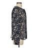 Ann Taylor LOFT 100% Polyester Black Long Sleeve Blouse Size S - photo 4