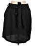 Shein 100% Elasterell Solid Black Casual Skirt Size 12 - photo 1