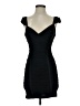 BCBGMAXAZRIA 100% Polyester Black Cocktail Dress Size XXS - photo 1