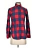 J.Crew Plaid Red Long Sleeve Button-Down Shirt Size 00 - photo 1