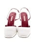 Dorateymur Color Block White Heels Size EU 40 - photo 2