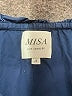 MISA Los Angeles 100% Polyester Blue Short Sleeve Blouse Size S - photo 7