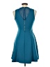 Bar III Solid Teal Cocktail Dress Size L - photo 2