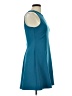 Bar III Solid Teal Cocktail Dress Size L - photo 4