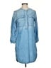 J.Crew 100% Lyocell Blue Casual Dress Size XS - photo 1