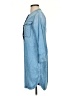 J.Crew 100% Lyocell Blue Casual Dress Size XS - photo 5