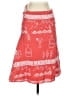 Assorted Brands 100% Cotton Graphic Red Casual Skirt Size XS - photo 1