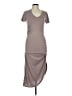 Lulus 100% Polyester Gray Casual Dress Size L - photo 1