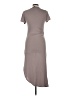 Lulus 100% Polyester Gray Casual Dress Size L - photo 2