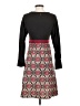 PrAna Print Black Brown Casual Dress Size S - photo 2