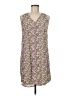 Gap 100% Viscose Print Gray Casual Dress Size M - photo 1