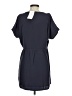 Lush 100% Polyester Solid Gray Blue Casual Dress Size S - photo 2