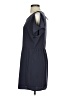 Lush 100% Polyester Solid Gray Blue Casual Dress Size S - photo 5
