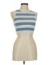 Zara Blue Sleeveless Top Size M - photo 1