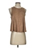 Chloe & Katie Brown Sleeveless Blouse Size S - photo 1